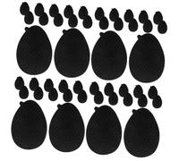 DEARMAMY Adhesivos Para Antideslizante Almohadillas Para Zapatos De Tacón Alto Único Agarres Antideslizantes Para Zapatos Taloneras Para Mujer Black 6 Pares*4