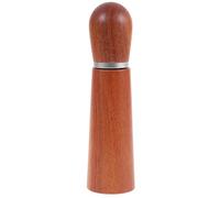 DEARMAMY Agitador de Café Espresso con Mango de Madera y Base de Nogal Herramienta para Mezclar y Distribuir Café Molido Kit Reutilizable para Uso Hogar Cafeterías y Restaurantes