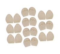 DEARMAMY Almohadillas Ajustables para Zapatos, Cojín del Antepié Color Piel, Tamaño Único, 10 Pares (5 Redondas 5 Puntiagudas), para Calzado Deportivo y Tacones Altos, Alivio del Dolor