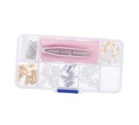 DEARMAMY Almohadillas Nasales De Silicona Para Gafas Accesorios Para Reparación De Gafas Kit De Reparación De Uso Diario y Comodidad La Nariz