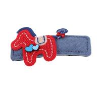 DEARMAMY Animal Hair Clips Horse Barrette Cute Non-slip Chinese Zodiac Hairpins For Women Festive Year Of The Horse Party Accessories Lucky Lunar Year Hair Clips