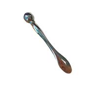 DEARMAMY Aplicador Ojos Metal Rodillo Giratorio Para Ojos De Zinc Cuchara Manual Para Mascarillas Aplicador De Cosméticos Para Uso Facial