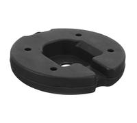 DEARMAMY Base Redonda de Hierro para Lámpara de Escritorio Lámpara de Suelo Bloque de Peso Resistente y Estable Chasis Metálico Compacto para Oficina y Dormitorio Soporte Seguro y Duradero