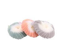 DEARMAMY Bola De Ducha De Malla Esponja De Lufa 3 Piezas Tamaño Grande Exfoliante Para Baño y Ducha Uso Doméstico Colores Surtidos