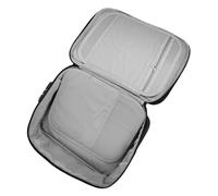 DEARMAMY Bolsa De Almacenamiento De Identificación Equipaje Embalaje Muletón Plegable Bolsas Maletas Bloqueable Porta Documentos Organizadores De Fotos y Almacenamiento Black Tela Oxford