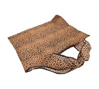 DEARMAMY Bolsa de Compras Grande de Hombro Única con Estampado de Leopardo Plegable y Portátil Bolsa Casual Reutilizable para Supermercado y Uso Diario