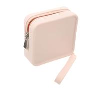 DEARMAMY Bolsa Menstrual de Silicona Azul Portátil y Compacta para Uso Diario, Adecuado para Niñas Jóvenes en Su Primer Período Menstrual