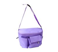 DEARMAMY Bolsa para Cochecito de Morado Organizador de Bolsas Colgante para Carrito Viajes y Compras