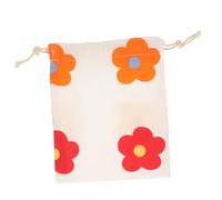 DEARMAMY Bolsillos con cordón storage bags neceser tote make up bag cosmetic bag bolsa de almacenamiento con cordón bolsa de cordón portátil pequeño bolso con cordón Sabana de algodon