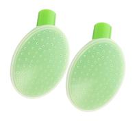 DEARMAMY Boquilla de Riego para Jardín 2 Piezas, Aspersor de Agua Plástico Verde 1,5 Cm Diámetro, Cabezal Rociador para Bidón, Adaptador para Regadera de Bonsái, Caño de Riego