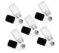 DEARMAMY Botella Roll-on De Aceite Esencial 2ml Frascos Rellenables Cuentagotas y Rodillo para Cosméticos
