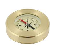 DEARMAMY Brújula de Latón Vintage para Senderismo y Camping, Brújula de Bolsillo, Herramienta Portátil de Supervivencia al Aire Libre, Equipo Compacto para Navegación en Excursiones
