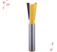 DEARMAMY Cabezal de Corte de Aleación Amarilla de 8mm para Máquina de Grabado y Corte, Herramienta Resistente para Tallado y Unión de Madera