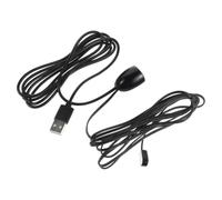 DEARMAMY Cable Extensor Infrarrojo de Control Remoto con Conector 3,5mm y Luz Led, 1,5m, Compatible para Sistemas de Entretenimiento y TV en Dormitorios y Salones