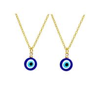 DEARMAMY Cadena Decorativa Collar De Ojos Azules Collar De Mal De Ojo Diseño Moderno