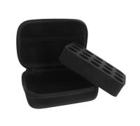 DEARMAMY Caja de Almacenamiento de Insulina Compartimentos Portador de Insulina para Diabéticos de Organizador de Viaje para Refrigerador Estuche de Almacenamiento Negro