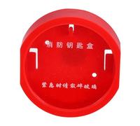 DEARMAMY Caja de Bloqueo para Llaves de Emergencia Montada Pared Resistente al Fuego con Opción de Cerradura Combinada o Llave Gabinete Seguro contra Incendios Adecuado para Preparativos