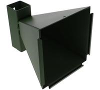 DEARMAMY Caja para Estación de Objetivo de Acero Verde, Compacto y Portátil, Centros de Objetivo Reemplazables para Entrenamiento de Tiro en Interiores y Exteriores, Accesorio de Práctica