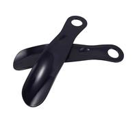 DEARMAMY Calzadores De Plástico Portátiles Para Mujer, Set 2 Piezas, Ayudantes De Calzado Compactos y Livianos, Para Zapatos Deportivos y Casuales, Uso Viajes y Hogar