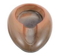 DEARMAMY Cenicero de Cerámica Retro para Cigarros y Cigarrillos Cenicero Portátil Decorativo con Gran Abertura para Fiestas Oficina y Uso Exteriores para Patio y Jardín