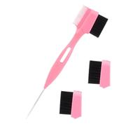 DEARMAMY Cepillo De Cejas Con Doble Cabezal Peine Para Cejas y Borde De Cabello Diseño Portátil Incluye Cabezal De Repuesto Para Maquillaje Diario y Uso Viajes