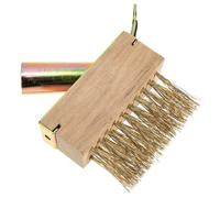 DEARMAMY Cepillo Desmalezadora de Alambre de Acero Mango Largo, Herramienta Manual para Quitar Malas Hierbas, Limpiar Musgo y Grietas en Jardín, Patio y Terraza, Resistente y Eficaz