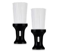 DEARMAMY Cepillo Plumero Profesional para Peluquería y Salón, Herramienta de Limpieza con Cerdas Suaves de Nylon y Cuerpo de Plástico para Barberos