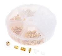 DEARMAMY Cierres De Silicona Para Pendientes Protector Clip Cierres De Seguridad