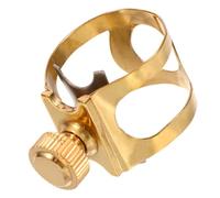 DEARMAMY Clip de Latón para Boquilla de Saxofón Ligadura Profesional Resistente y Estable Accesorio Esencial para Saxofonistas Mejora el Control Precisión del Tono