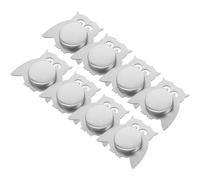 DEARMAMY Colgantes Magnéticos para Manteles de Mesa 8 Piezas Fijadores de Mantel Resistentes al Viento Pesas Decorativas de Acero Inoxidable Accesorios para Hogar y Cocina