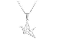 DEARMAMY collar de cadena para niñas joyeria pendientes charm earrings earloop Silver