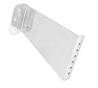 DEARMAMY Cordal de Puente para Guitarra Eléctrica de Jazz de 6 Cuerdas, Repuesto Metálico en Color Plateado, Suministros para Guitarra Eléctrica, Compatible para Montaje y Reparación