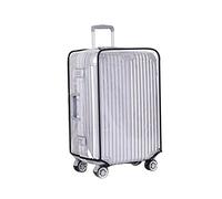 DEARMAMY Cubierta De La Caja del Carro Cubierta De Maleta Bolsa Transparente Trompa Protector De Equipaje Cerraduras Llevar Cubierta De Ruedas De Equipaje Polea Equipaje del Maletero