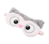 DEARMAMY Cute Plush Mask Breathable Light Blocking Sleep For Soft Cartoon Animal Design For Travel Office Home Relaxation