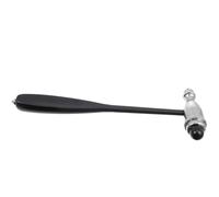 DEARMAMY de Reflejos Neurológico Color Aleatorio de Aleación de Zinc y Pvc, Doble Cabeza en T para Pruebas de Reflejos y Percusión Muscular en Clínicas y Masajes