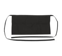 DEARMAMY Delantal de Cintura para Cantina con Bolsillos, Material de Algodón Resistente y Diseño Reutilizable Adecuado para Camareras en Cocina y Fiestas