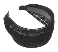 DEARMAMY Diadema Ancha De Encaje Antideslizante Para Mujer Turbante Banda Ancha Para El Cabello Elegante Diadema De Yoga Anudada Linda Y Suave Diadema De Algodón Aro Para El Cabello