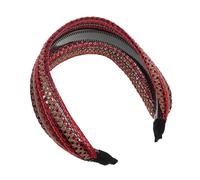 DEARMAMY Diadema Ancha Para Mujeres y Niñas Banda Elástica Decorativa Cabello Diseño Elegante Para Fiestas y Fotos