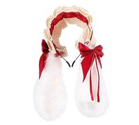 DEARMAMY Diadema De Encaje De Moda Tocado De Lolita Accesorio Cabello Colores Brillantes