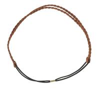 DEARMAMY Diadema De Trenzada Retorcida Accesorio Vintage Cabello Diadema Decorativa Tejida Mano Para Fiestas Playa