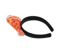 DEARMAMY Diadema imitación comida delirio diadema de spa banda para el cabello venda complementos disfraz accesorios disfraz tocados para fiesta Diadema de comida simulada para fiesta paño