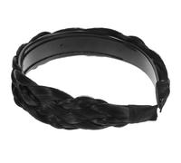 DEARMAMY Diadema Trenzada Espiga De Pescado Para Mujer Diadema De Peluca Trenzada Accesorio Cabello Para Fiesta o Diario