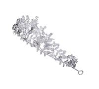 DEARMAMY Elegante Conjunto De Tiaras Y Coronas De Novia Para Mujer Que Añaden Elegancia A Tu Look De Boda