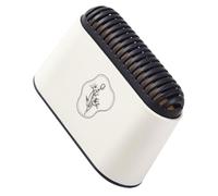 DEARMAMY Eliminador de Olores Diseño Simple Carbón Activo para Frigorífico Absorbe Olores Rápidamente, Material Plástico Beige para Uso Versátil en Armarios y Habitaciones