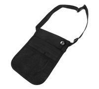 DEARMAMY Embalar de enfermera Cinturón para enfermeros bolsas de enfermera para el trabajo cangurera mujer bolsa organizadora de cinturón de enfermera poliéster Black