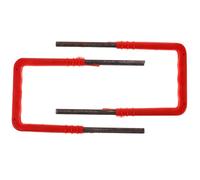 DEARMAMY Escalera de Plástico Reforzado para Pozos 2 Piezas 12X150X250 CM Escalera Resistente de Acero al Carbono para Inspección y Mantenimiento en Exteriores