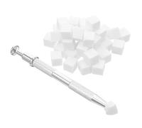 DEARMAMY Esponjas Mini para Uñas con Pinza de Agarre Bloques Gradientes para Manicura y Maquillaje Aplicador para Gel Polish y Base Incluye Caja de Almacenaje Portátil