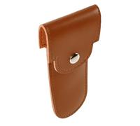 DEARMAMY Estuche Para Afeitadora Manual De Para Hombre De Piel Sintética Color Marrón