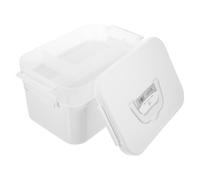 DEARMAMY Estuche para Herramientas De Manicura Caja De Doble para Kit De Manicura Caja para Gel De Uñas para Guardar Esmaltes Pegamento y Otros Artículos De Salones o Hogares