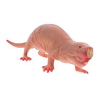 DEARMAMY Figura De Realista Estatua De Decorativa Juguete De Pequeño De Plástico Modelo De Animal Simulado Juguete para Color Beige